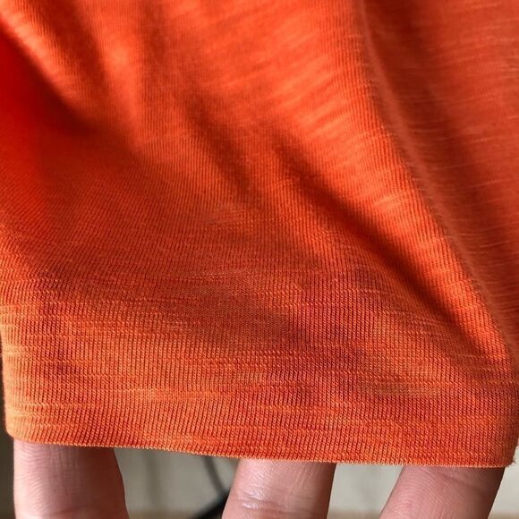 Sweaty Betty Orange Breeze Crop Run Vest Top - Picture 5 of 8